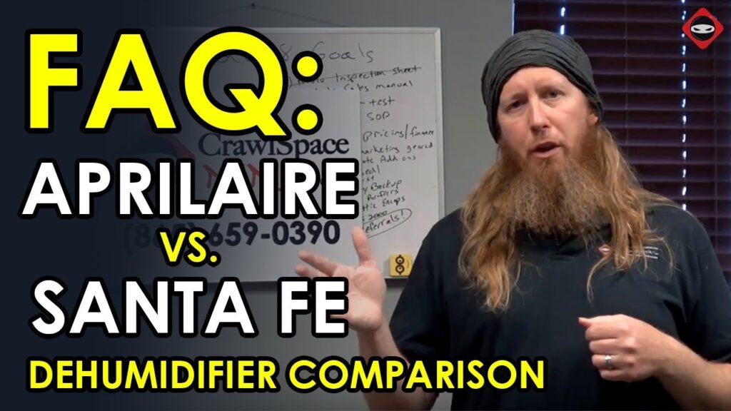 Crawl Space Dehumidifiers | Santa Fe vs. Aprilaire | Best Dehumidifier | Dehumidifiers Crawl Space