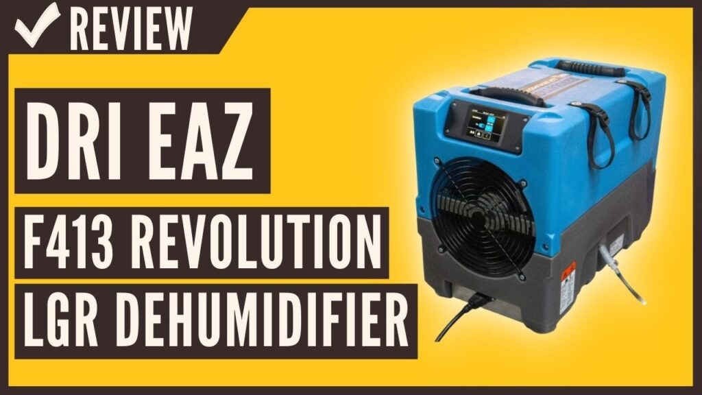 DRI EAZ F413 Revolution LGR Compact Dehumidifier Review