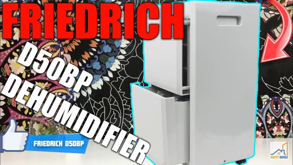 ☃Friedrich D50BP 50 Pint Dehumidifier with Built In Drain Pump, Front Bucket and Continuous Drain🔥