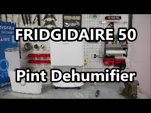Frigidaire 50 Pint FFAD5033R1 Dehumidifier Unboxing, Setup, and Review