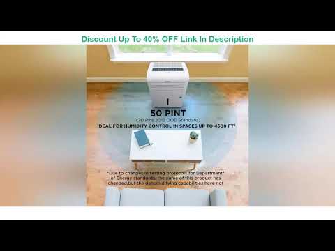 Top 5 Ivation 4,500 Sq Ft Energy Star Dehumidifier with Pump, Large Capacity Compressor Includes Pr