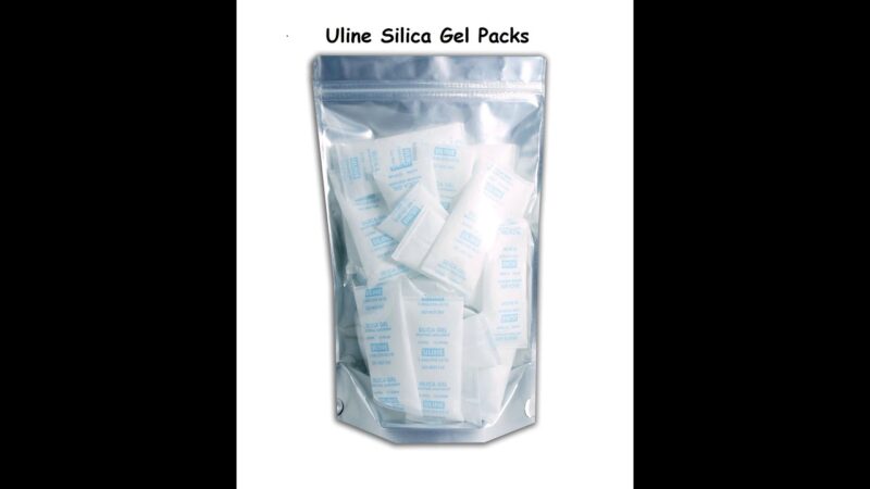 Uline Silica Gel 25 Packs of 10 g Each Desiccant Dehumidifier Review