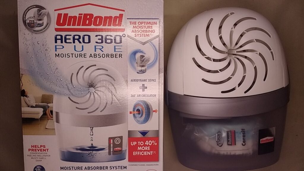 Unibond "moisture absorber". (presented as a room dehumidifier)